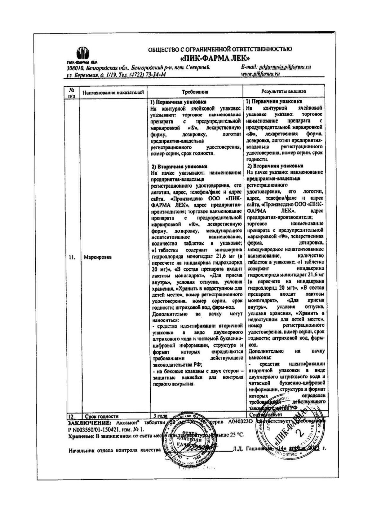 Аксамон инструкция по применению, цены, отзывы, аналоги - купить в Аптеке  Вита Зеленодольск, Республика Татарстан