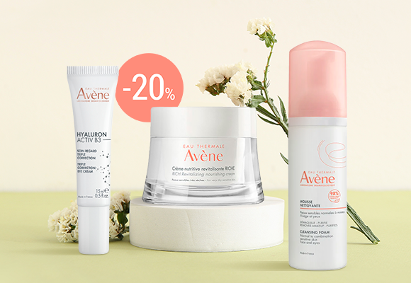 Скидка 20%<br> на косметику Avene