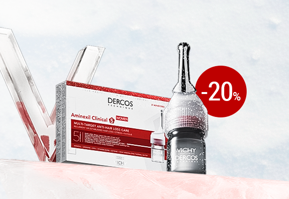 Скидка 20% <br>на Vichy Dercos