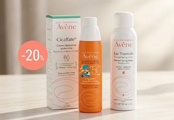 Скидка 20% на косметику Avene Июнь 26