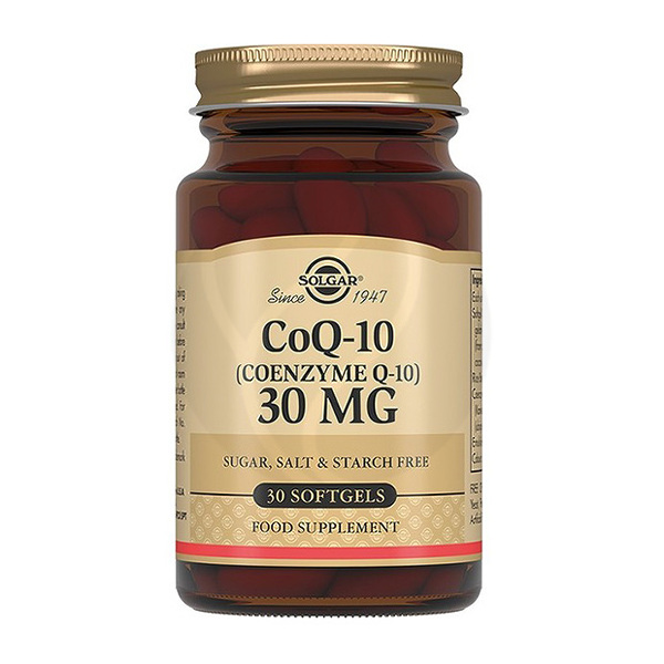 Solgar Коэнзим Q10 капсулы БАД 30мг, №30 Капсулы №30 - 30 шт. - флакон ...