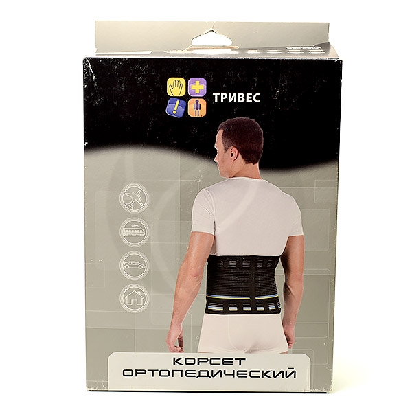 Trives корсет ортопедический пояснично-крестцовый Т-1559 (XS), бежевый ...