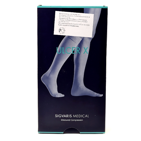 Sigvaris гольфы Ulcer-X 503 (р.Б/Д+), бежевые Гольфы компрессионные ...