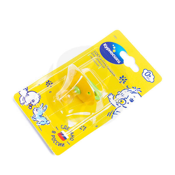 Курносики соски-пустышки "Ананасик" с 0 месяцев Соски-пустышки Упаковка ...