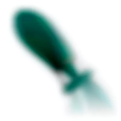 Вибратор вакуумный с язычком Медовый пистил S-HANDE