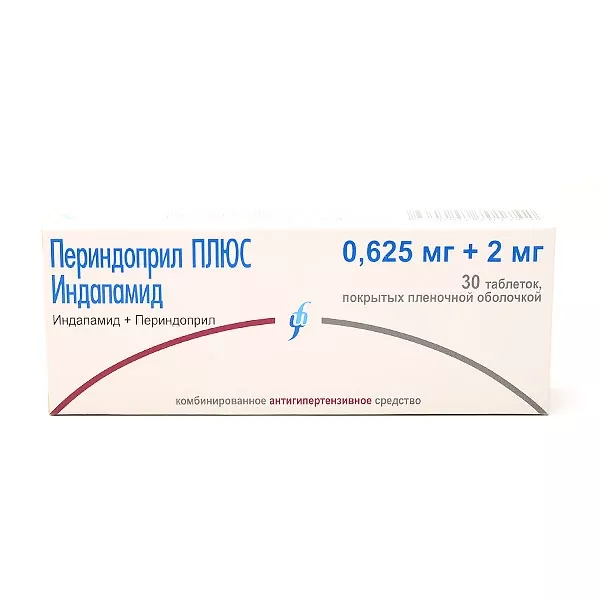 Периндоприл 1 25 4 мг
