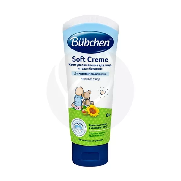 Изображение товара Крем Бюбхен увлажняющий для лица и тела 75 мл для детей