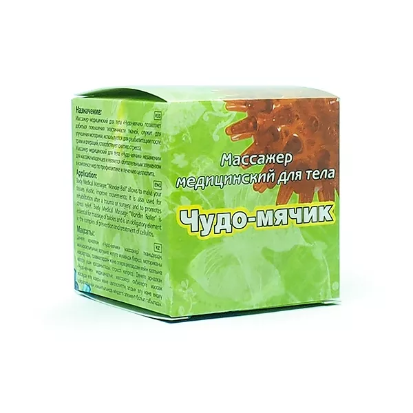 Изображение товара Торг Лайнс массажер медицинский для тела Чудо-мячик, цвет в ассорт. Изображение товара Торг Лайнс массажер медицинский для тела Чудо-мячик, цвет в ассорт.