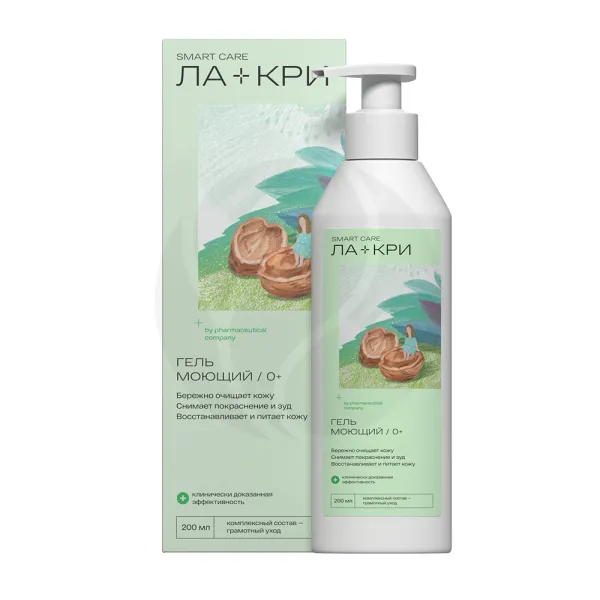 Ла-кри Smart Care гель моющий (0+), 200мл