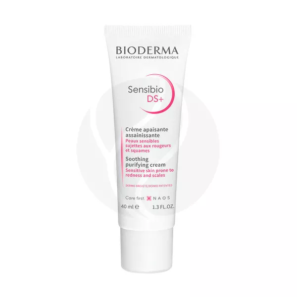 Изображение товара Bioderma Sensibio DS+ крем успокаивающий для кожи с покраснениями, 40мл Изображение товара Bioderma Sensibio DS+ крем успокаивающий для кожи с покраснениями, 40мл