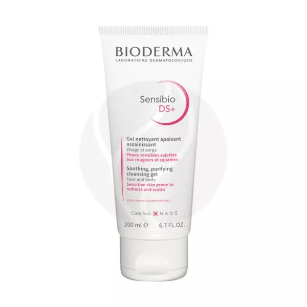 Bioderma Sensibio DS+ гель очищающий , 200мл