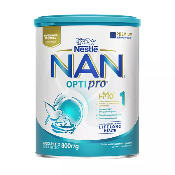 Изображение товара Nestle NAN 1 Optipro сухая молочная смесь (0+), 800г
