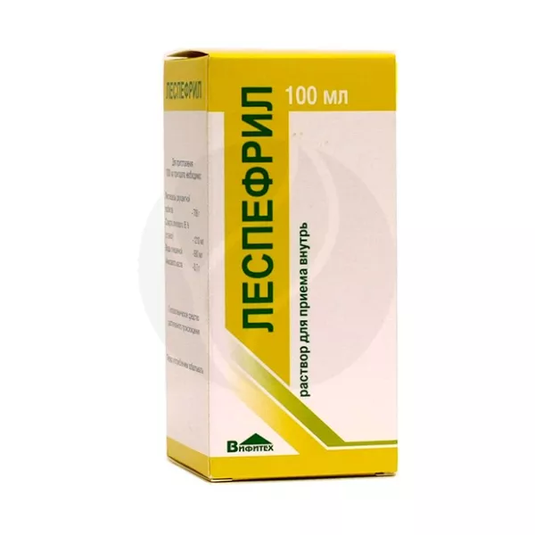 Изображение товара Леспефрил раствор д/приема внутрь 100мл, средство для профилактики и лечения дефицита