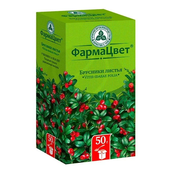 Брусники листья, 50г