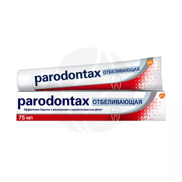 Изображение товара Parodontax Отбеливающая зубная паста 75 мл для здоровья десен