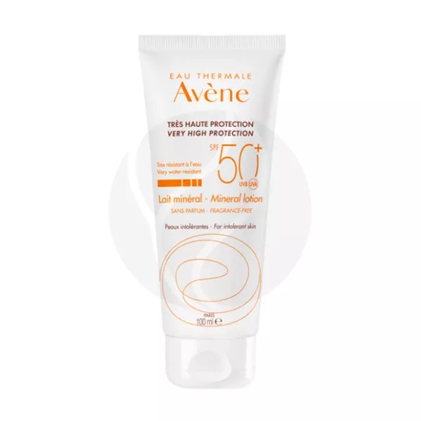 Изображение товара Avene солнцезащитное минеральное молочко SPF 50+ для чувствительной кожи 100 мл