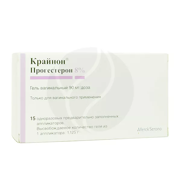 Изображение товара Крайнон гель вагинальный, №15 аппликаторы Изображение товара Крайнон гель вагинальный, №15 аппликаторы