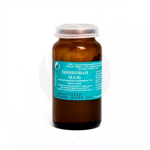 Изображение товара Цинковая мазь 10% 25г Тульская Фармацевтическая Фабрика