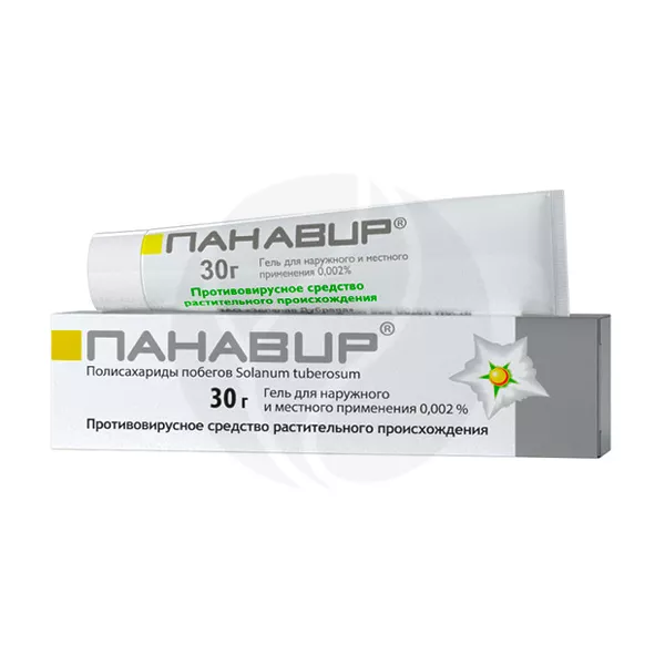 Изображение товара Панавир гель д/наружн. и местн. прим. 0,002%, 30г Изображение товара Панавир гель д/наружн. и местн. прим. 0,002%, 30г