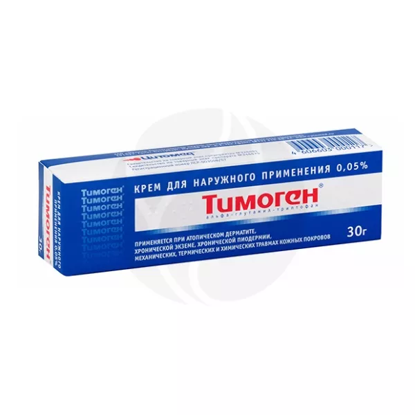 Изображение товара Тимоген крем д/наружн. прим. 0,05%, 30г
