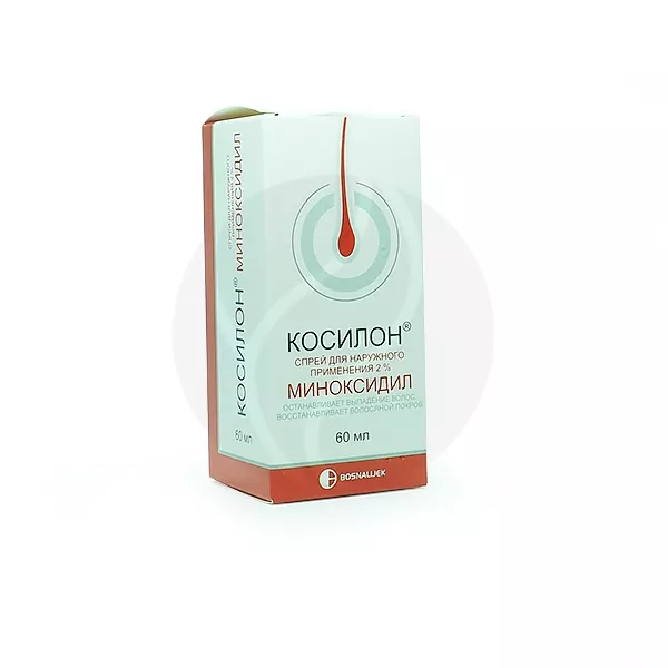 Косилон спрей д/наружн. прим. 2%, 60мл
