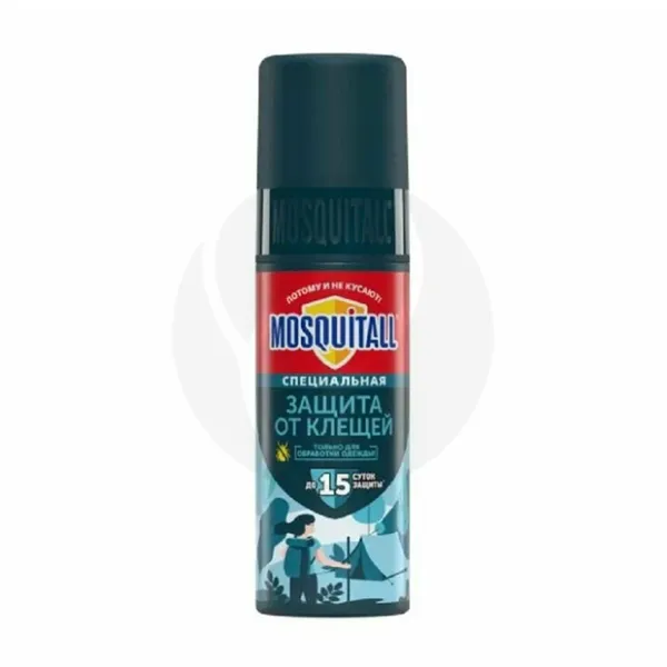 Изображение товара Средство Mosquitall Защита от клещей 100мл Изображение товара Средство Mosquitall Защита от клещей 100мл