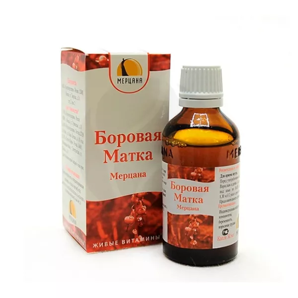 Изображение товара Боровая матка Мерцана капли д/приема внутрь, 50мл
