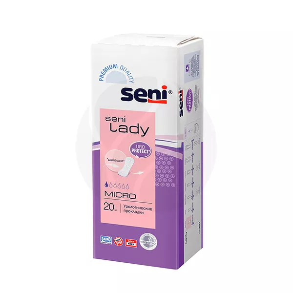 Изображение товара Прокладки Seni Lady Micro №20 Изображение товара Прокладки Seni Lady Micro №20