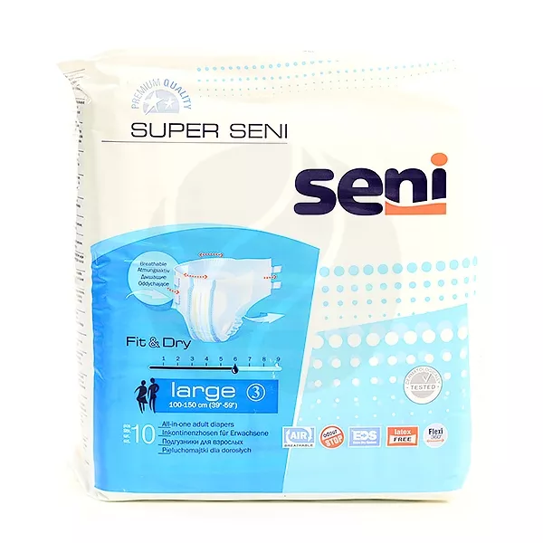 Изображение товара Seni Super large подгузники для взрослых(100-150см), №10