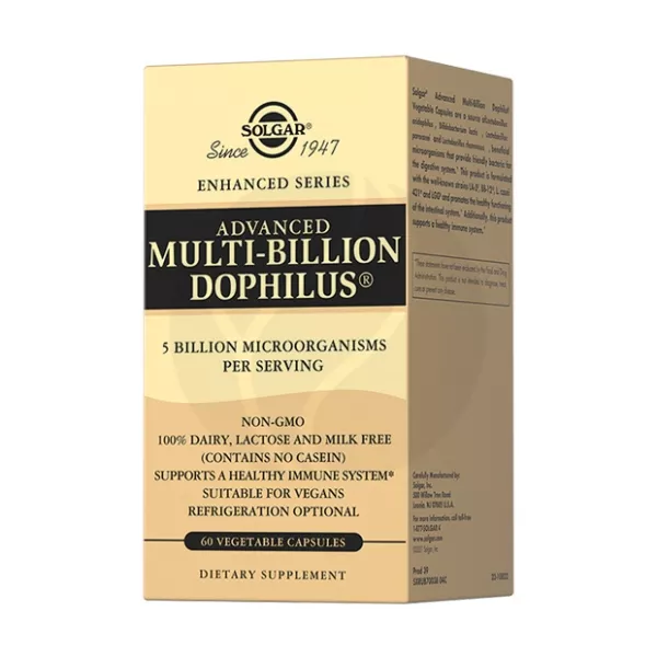 Solgar Мультидофилус Плюс капсулы, №60