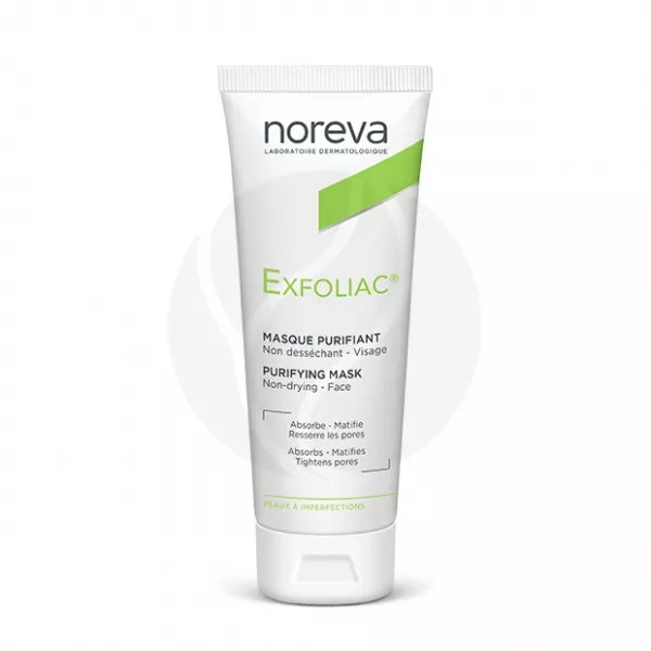 Изображение товара Маска для лица очищающая Noreva Exfoliac 50мл для проблемной кожи