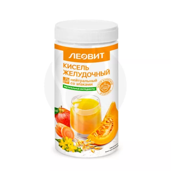 Изображение товара Леовит кисель Желудочный нейтральный со злаками, 400г Изображение товара Леовит кисель Желудочный нейтральный со злаками, 400г