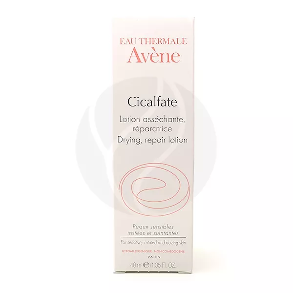 Изображение товара Восстанавливающий и подсушивающий лосьон Avene Cicalfate 40 мл для чувствительной кожи