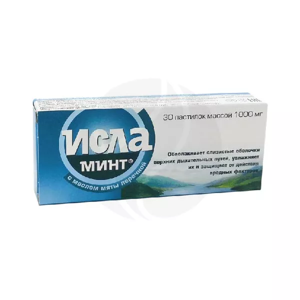 Изображение товара Исла Минт пастилки №30 для освежения дыхания и здоровья полости рта Изображение товара Исла Минт пастилки №30 для освежения дыхания и здоровья полости рта