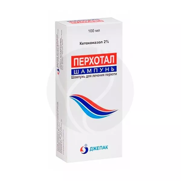 Изображение товара Перхотал шампунь против перхоти 2% 100 мл Индия
