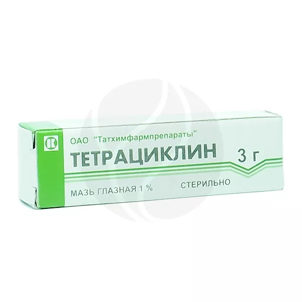 Тетрациклин мазь глазная 1%, 3г