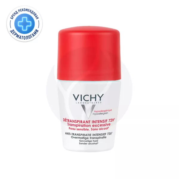 Изображение товара Vichy Шариковый дезодорант анти-стресс 72ч 50мл без спирта без парабенов Изображение товара Vichy Шариковый дезодорант анти-стресс 72ч 50мл без спирта без парабенов