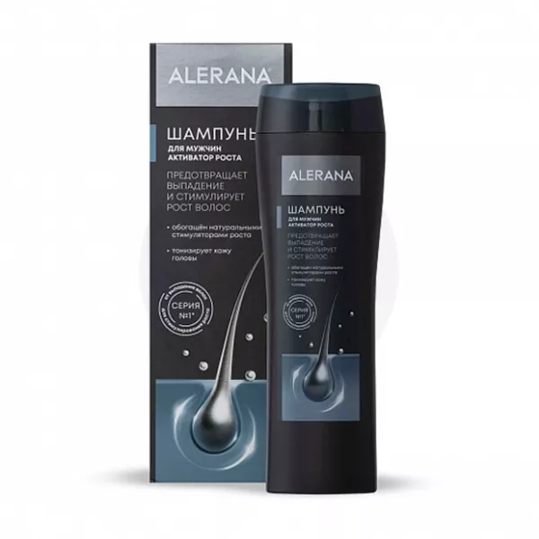 Alerana шампунь для мужчин Активатор роста, 250мл