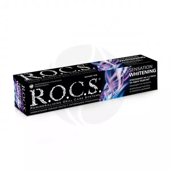 Изображение товара R.O.C.S. Сенсационное отбеливание зубная паста, 74г