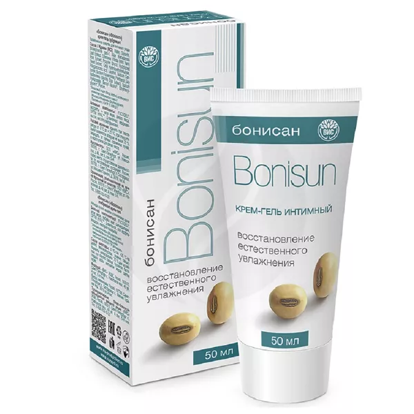 Изображение товара Бонисан крем-гель лубрикант интимный 50 мл для комфортных ощущений