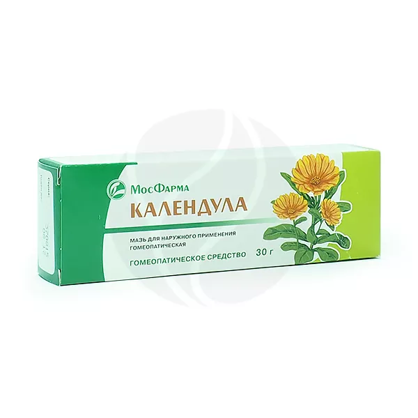 Изображение товара Календула мазь гомеопатическая для наружного применения 30г