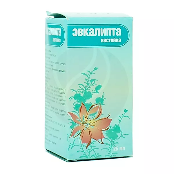 Изображение товара Эвкалипта настойка 25 мл для укрепления иммунитета и дыхания