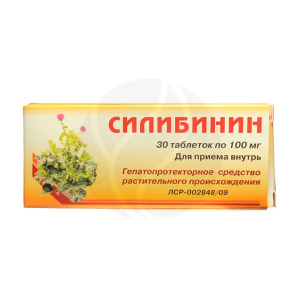 Изображение товара Силибинин таблетки 100мг Вифитех - поддержка печени и защита клеток Изображение товара Силибинин таблетки 100мг Вифитех - поддержка печени и защита клеток