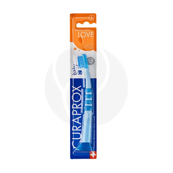 Изображение товара Curaprox Baby 5500 Ultra Soft зубная щетка детская (от 0 до 4 лет) мягкая, цвет в ассортименте