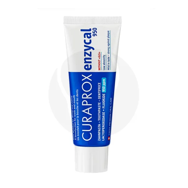 Изображение товара Curaprox Enzycal 950 ppm зубная паста, 75мл Изображение товара Curaprox Enzycal 950 ppm зубная паста, 75мл