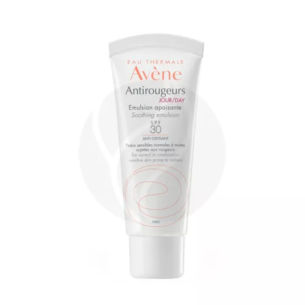 Изображение товара Avene Antirougeurs Дневная увлажняющая эмульсия от покраснений кожи SPF30, 40мл Изображение товара Avene Antirougeurs Дневная увлажняющая эмульсия от покраснений кожи SPF30, 40мл