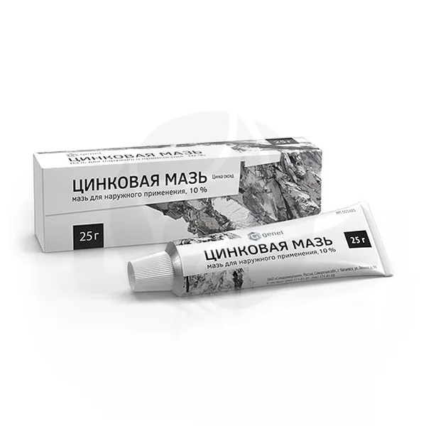 Изображение товара Цинковая мазь д/наружн. прим. 10%, 25г, Самарамедпром Изображение товара Цинковая мазь д/наружн. прим. 10%, 25г, Самарамедпром