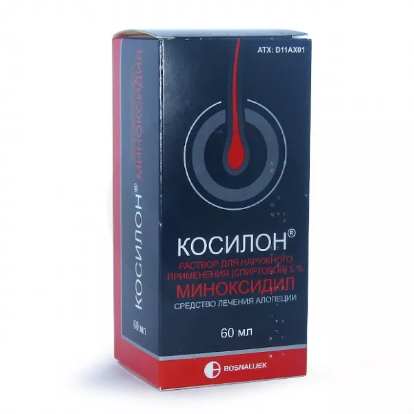 Косилон спрей д/наружн. прим. 5%, 60мл
