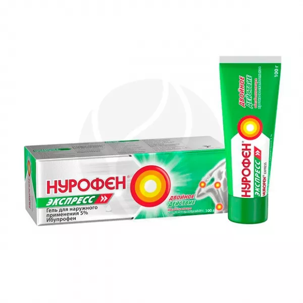 Нурофен Экспресс гель д/наружн. прим. 5%, 100г