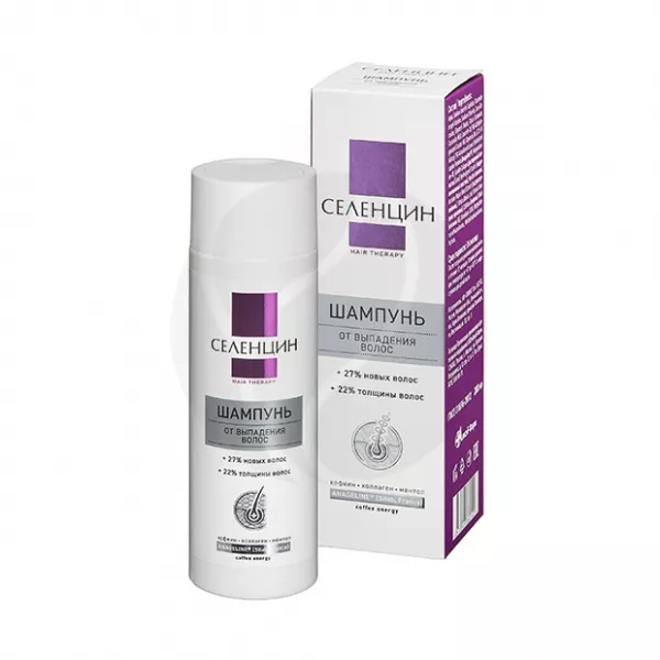 Изображение товара Шампунь Селенцин Hair Therapy от выпадения волос 200 мл